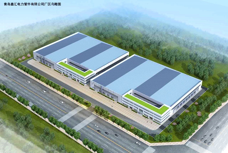 山東鑫匯管業有限公司鋼結構車間廠房工程